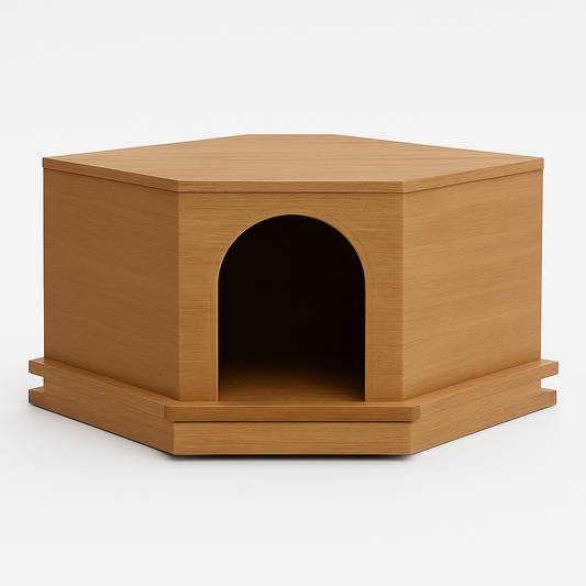 Hängendes Eckhaus (mit Treppe)