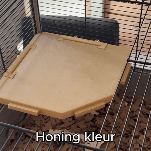 Grote Hoekplank 2.0 met Ophangsysteem - Modulair systeem