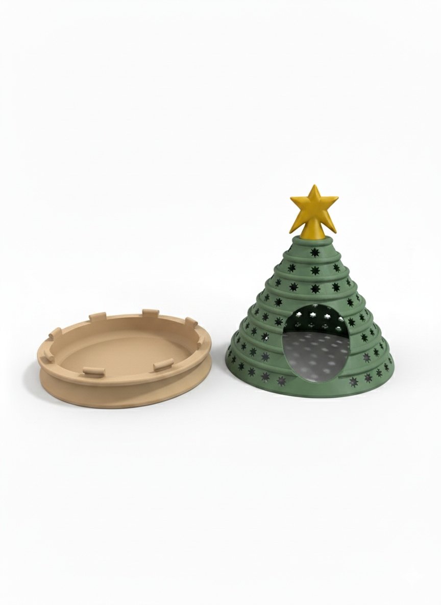 Weihnachtsbaumhaus für Nagetiere (Limitierte Auflage)